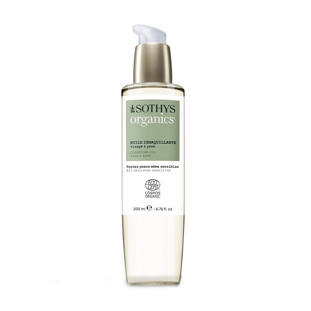 Очищувальна олія для обличчя Sothys Organics Cleansing Oil Face &amp; Eyes для всіх типів шкіри, 200 мл